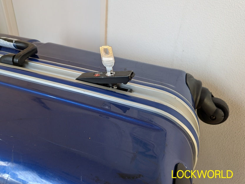 スーツケース紛失キー作製