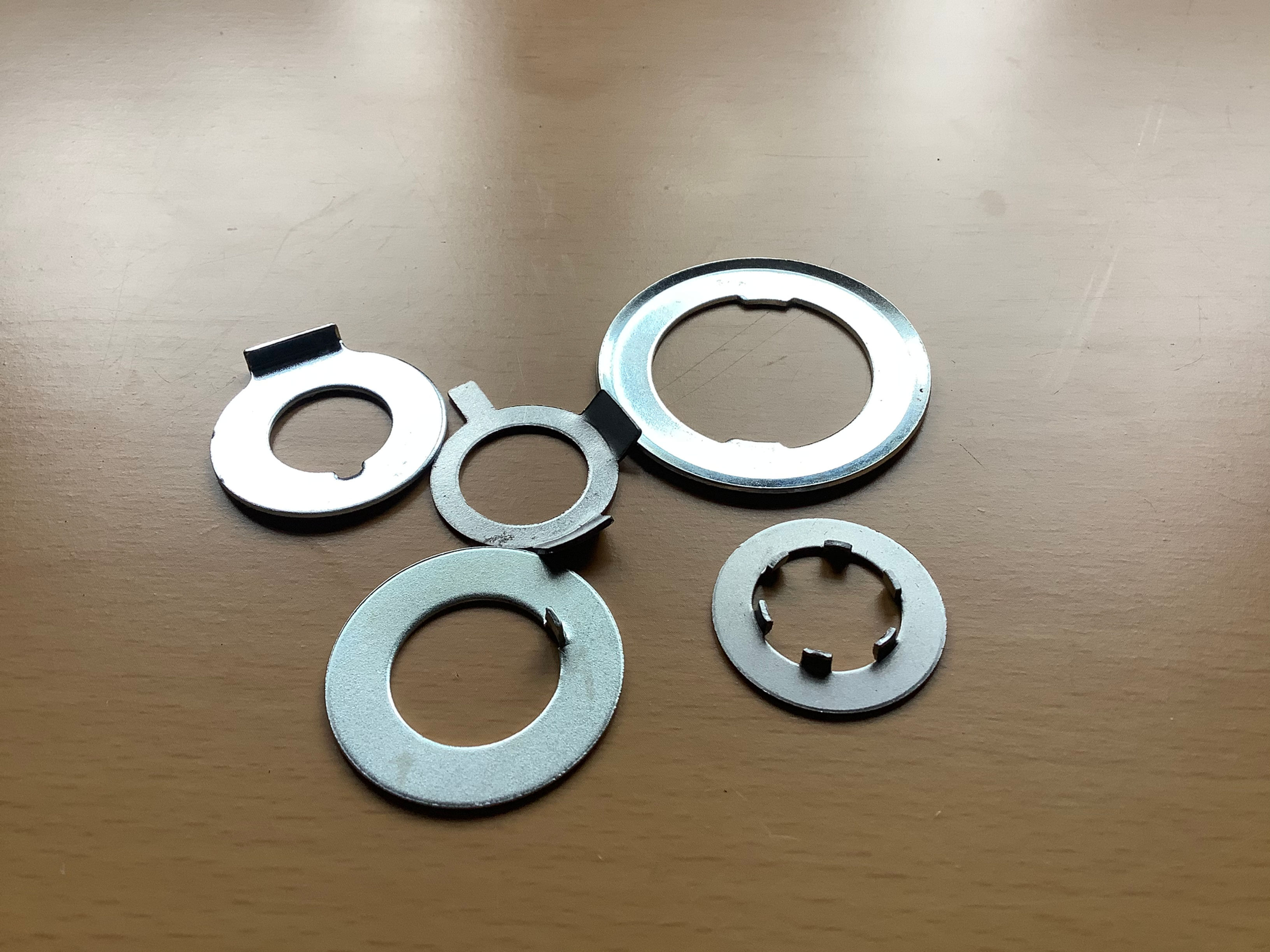 Engine & Gearbox Tab Washer Set, BSA C15 & B50. MCA121