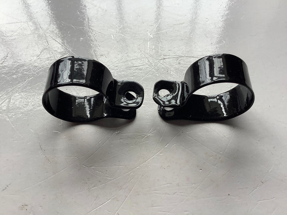 Used Single Holed Front Fork Mudguard Clamps: 97-0873 / H0873 / 97-873 / H873
