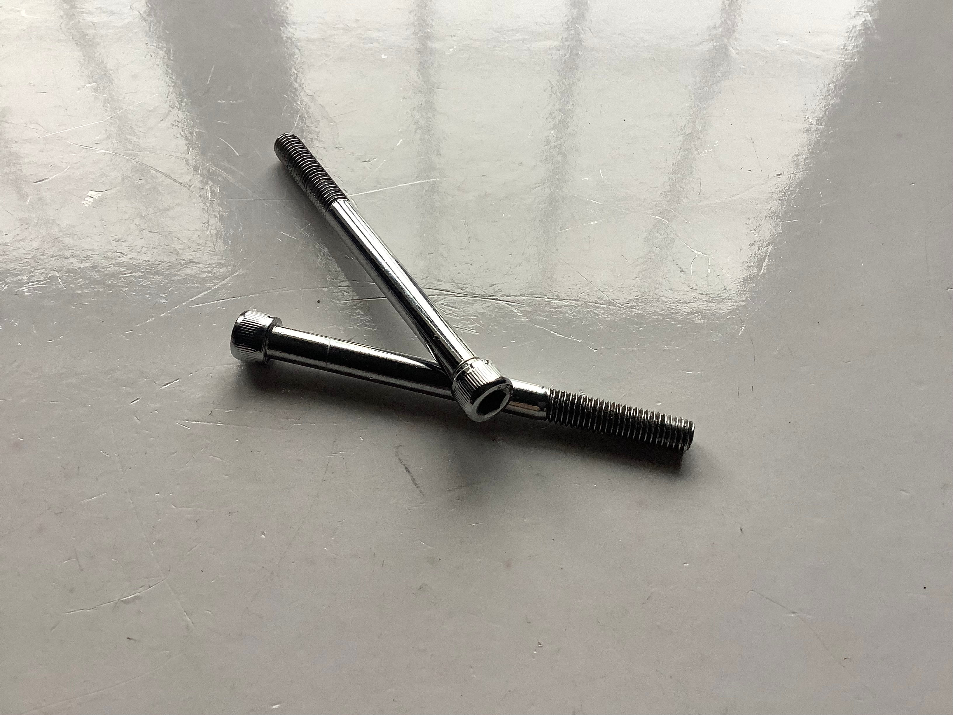 Used Part Threaded Engine Screw: 1/4" x 26TPI x 75.9mm