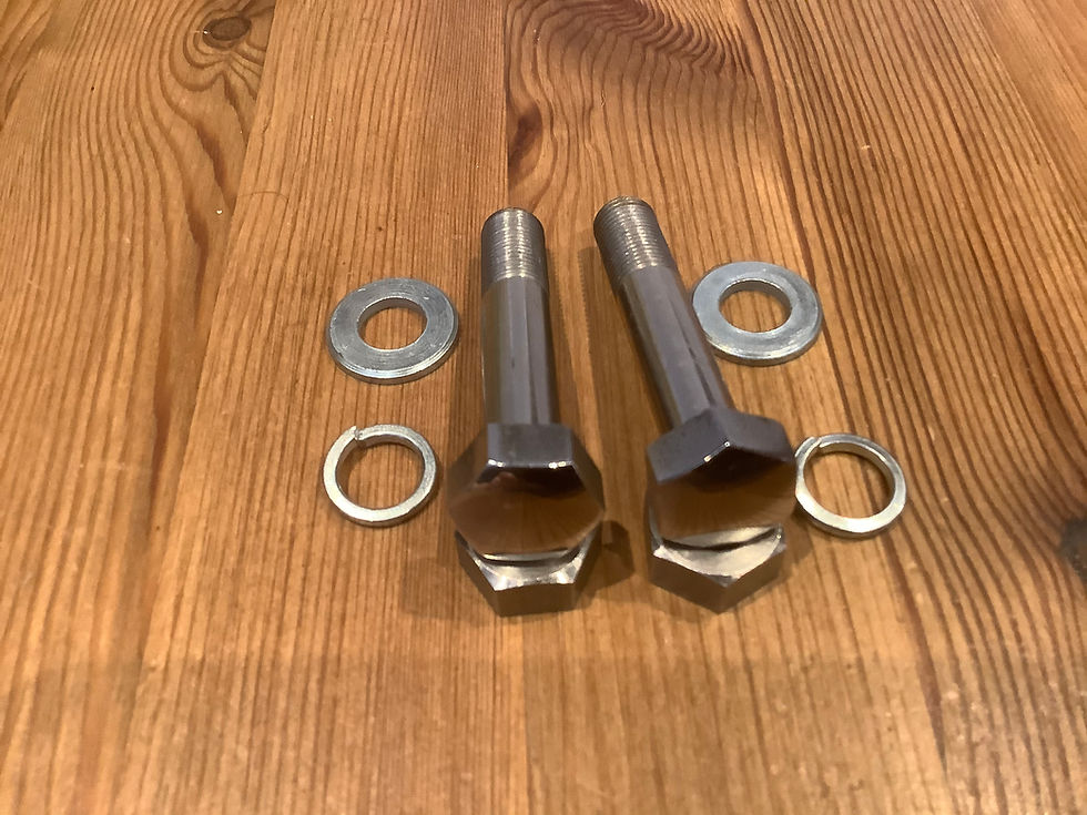 Thumbnail: Pair Of Rear Shocker Top Mount Bolt Set, 40-6190