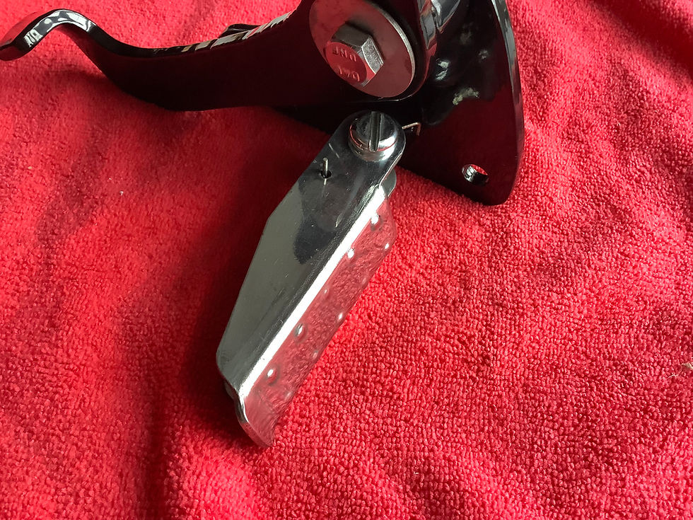 Used Bantam Trials Footrests & Brake Lever.