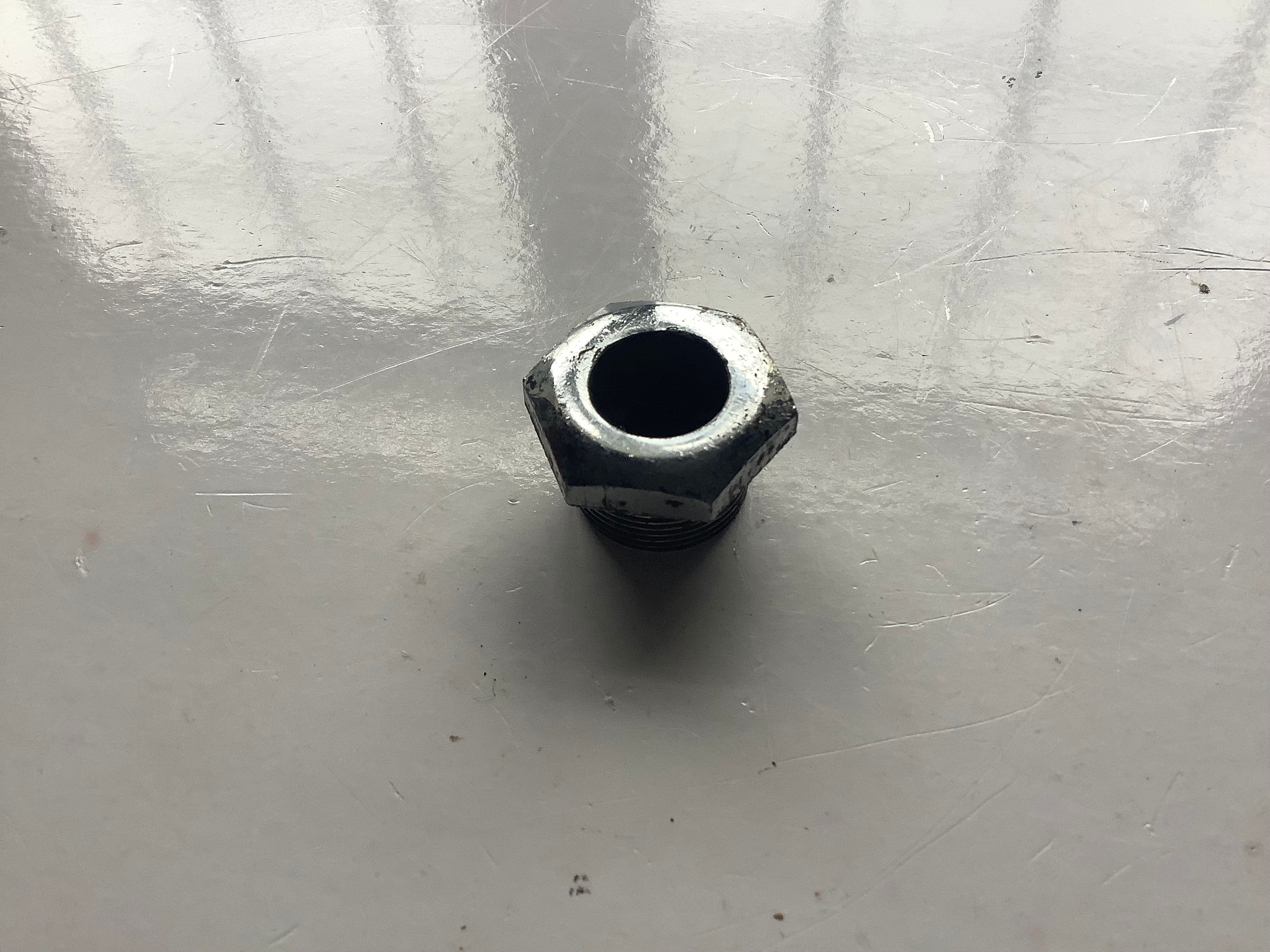 Used Single Bantam Fork Stanchion Top Nut: 90-5251 / 97-0846 / H0846