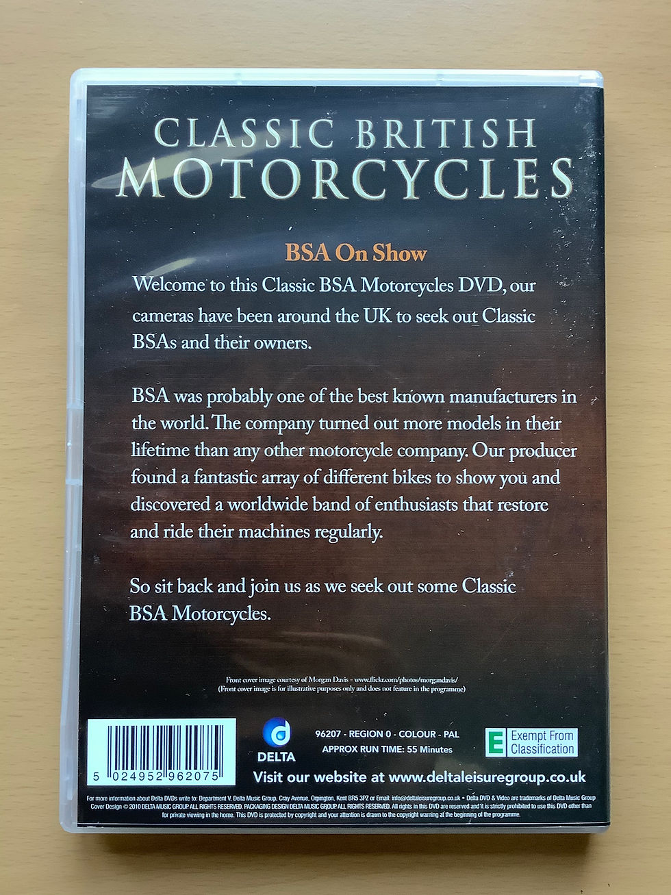 Thumbnail: Classic British Motorcycles 4 Disc Set.