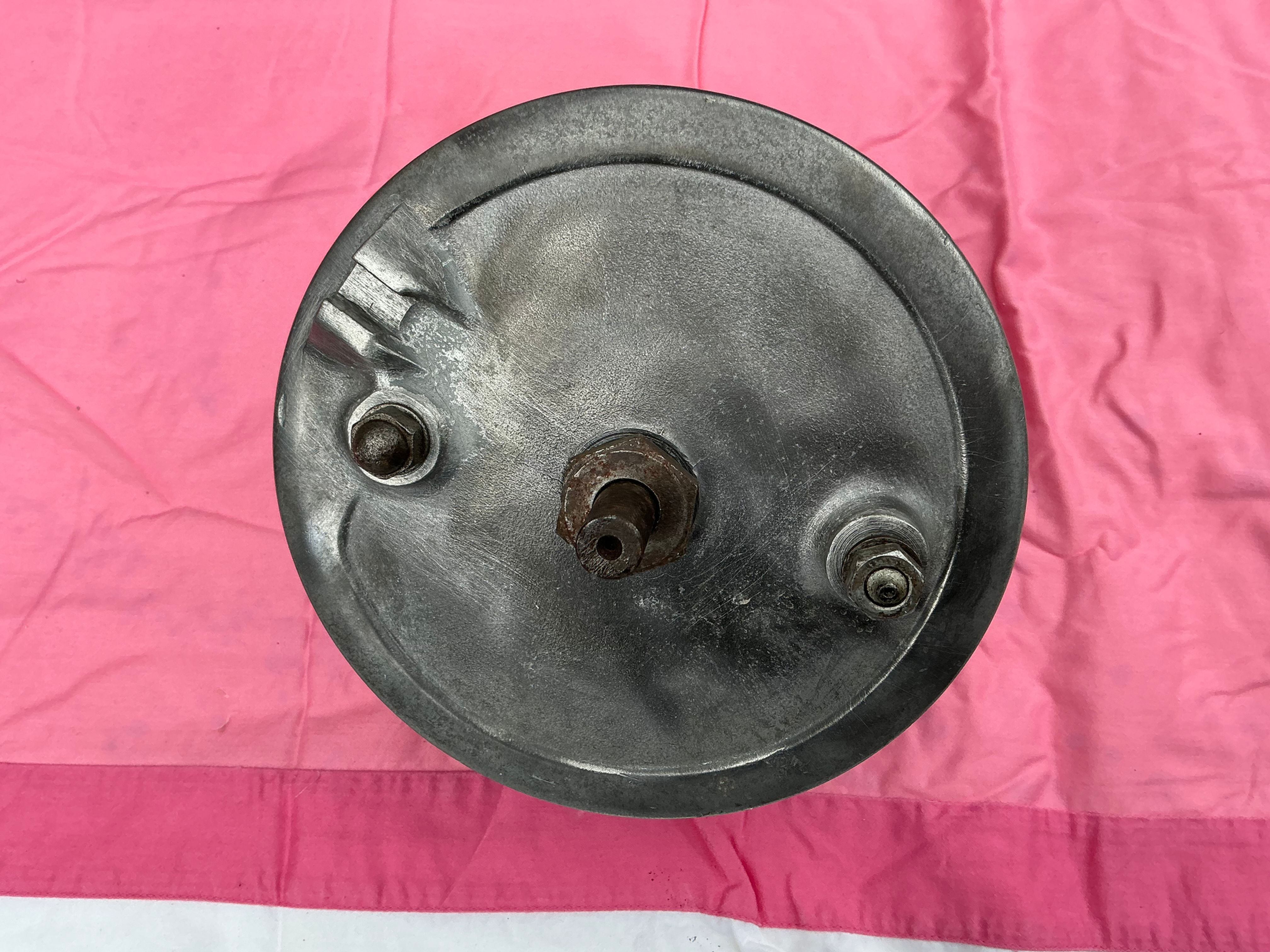 Used NOS C15 Front Wheel Hub & Brake Plate: 40-5512. Hub No: 1