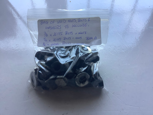 Used Nut Rag Used Bag Of Nuts, Bolts & Washers. Bag A | Motorcycles & Spares