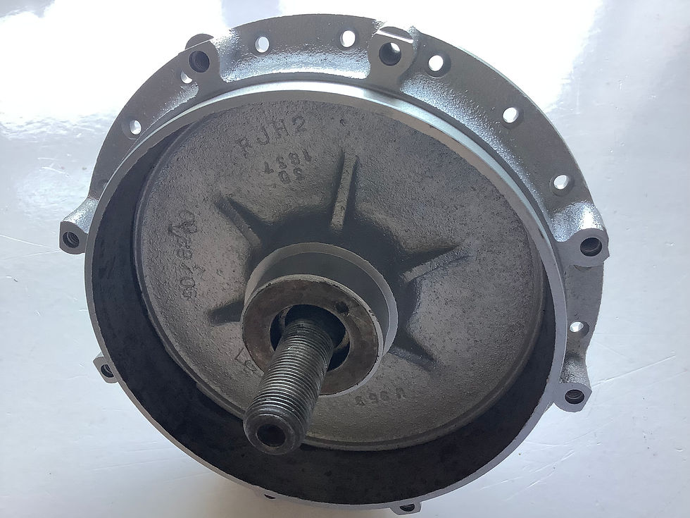 Used Bantam Rear Wheel Hub, Silver No:2