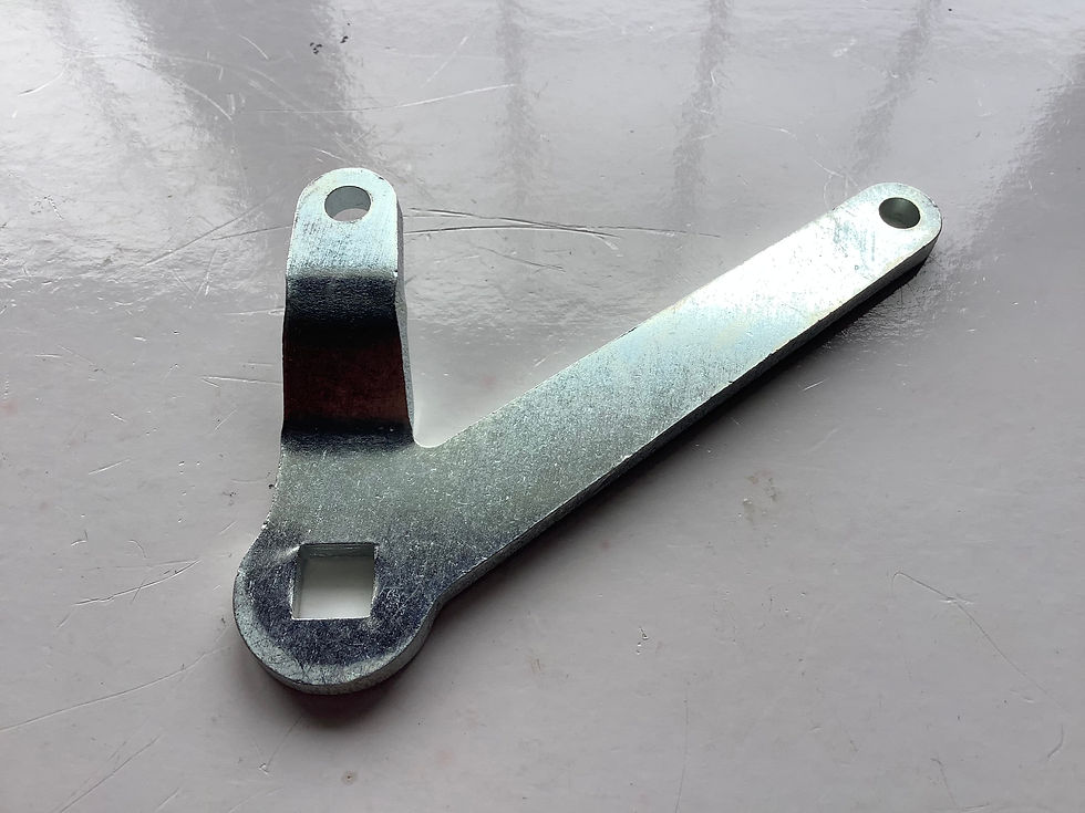 Thumbnail: TLS Front Brake Lever, 37-3453 / W3453. L16GA