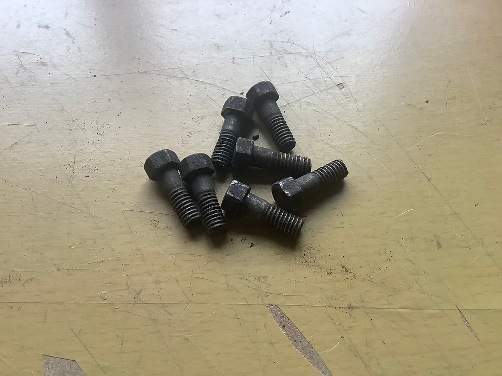 Thumbnail: Used (7) Bantam D7 - D14/4 & Bantam T20 Cub Sprocket Bolts: 90-6241 / 37-1322.