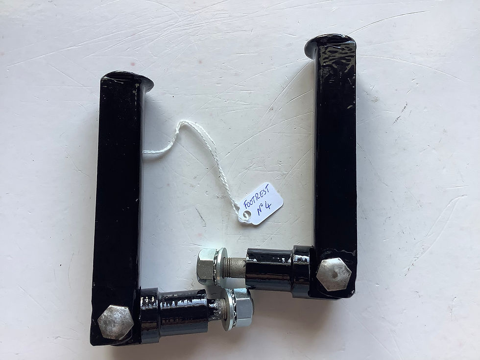 Used Pair C15 & B40 Pillion Footrests. No: 4