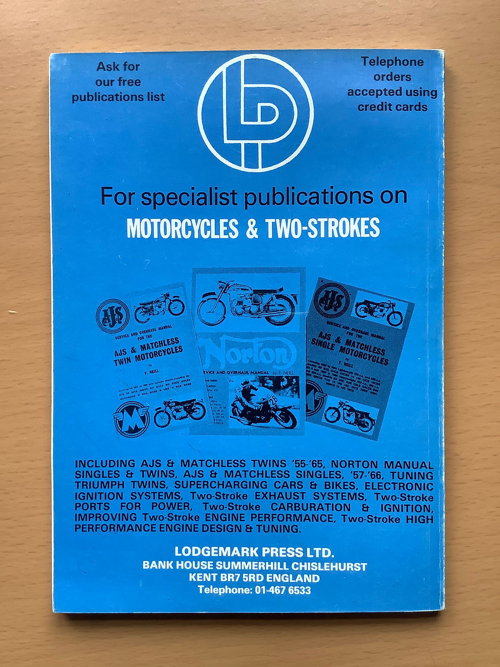 Thumbnail: Used BSA C10L & C11G Spares Catalogue