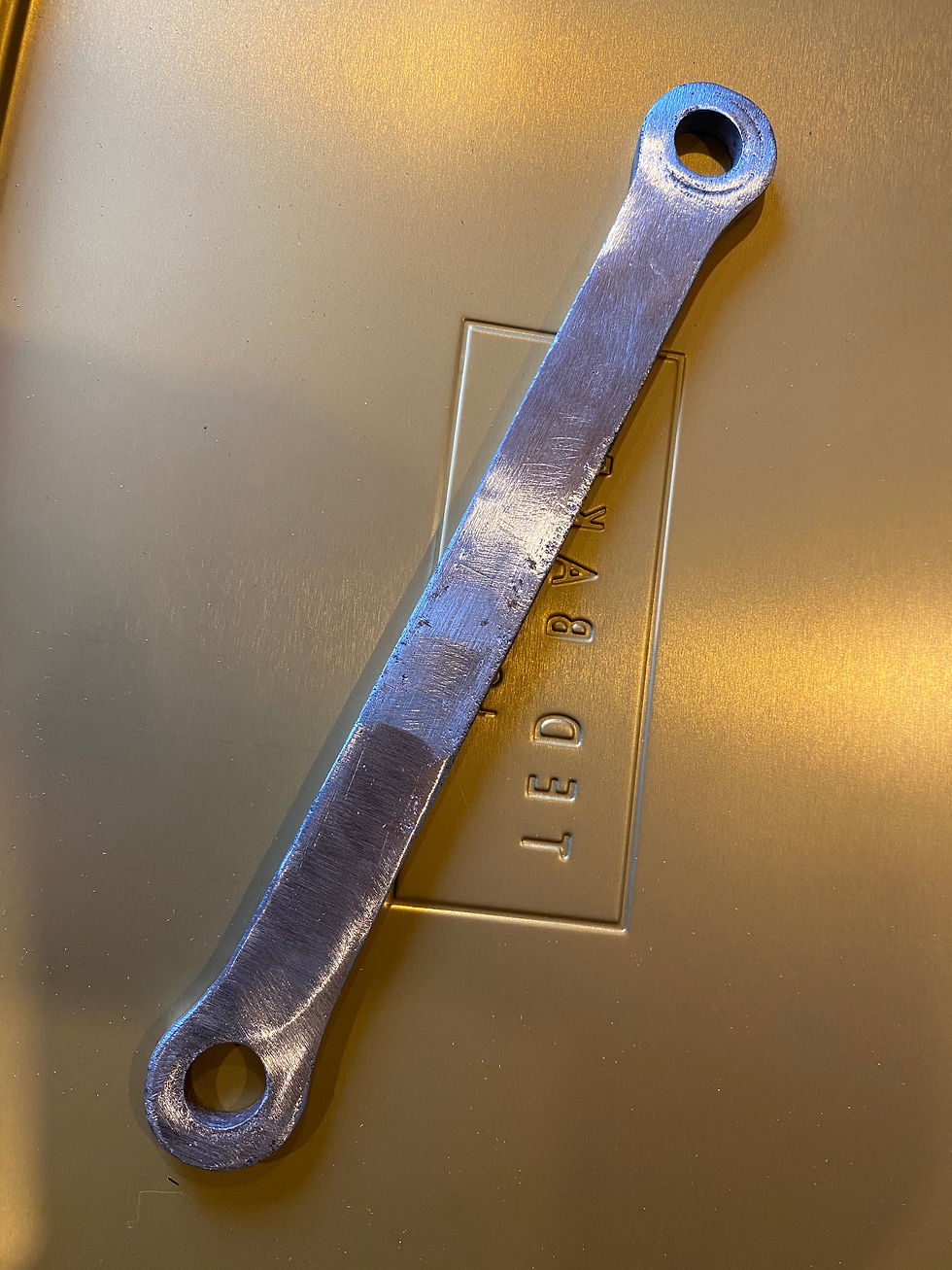 Thumbnail: Used BSA C15 & B40 Rear Brake Anchor Strap, 40-6034.