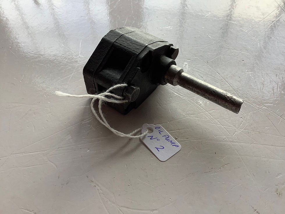 Used BSA C15 & B40 Oil Pump Complete With Gears: No 2