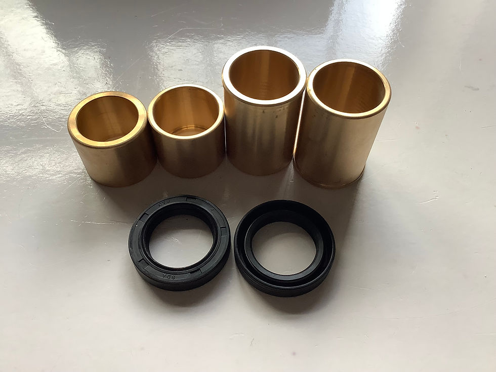 Thumbnail: Fork Bush & Oil Seal Set: 65-5424, 29-5337, 65-5451. 26024