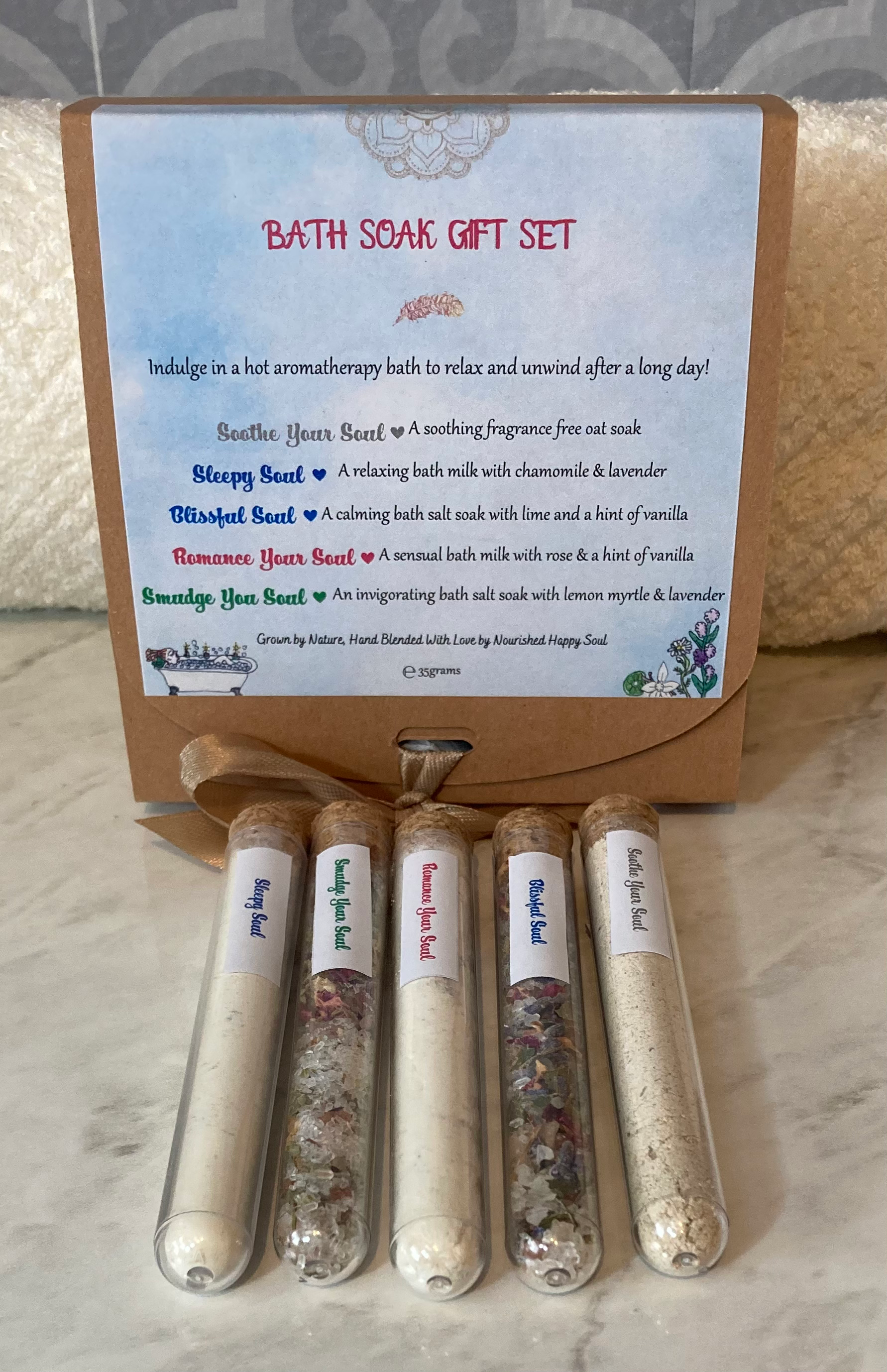 🛀 Bath Soak Gift Set