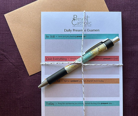 Daily Presence Examen Notepad