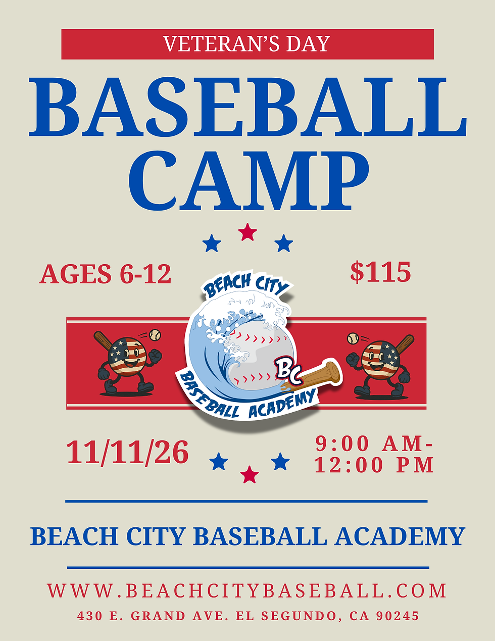 Veteran's Day Camp