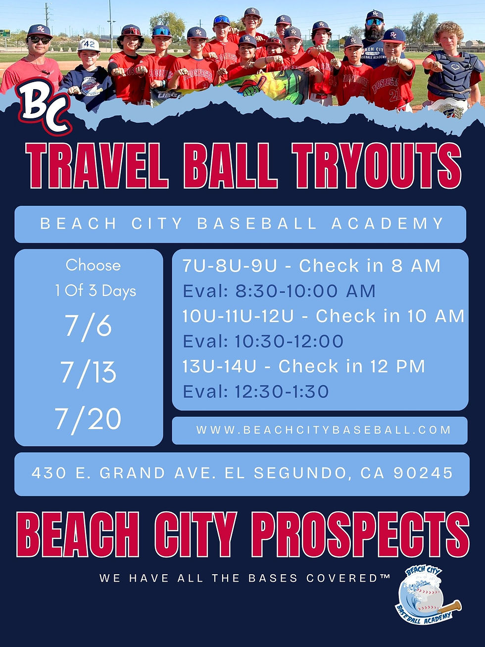 Prospects Tryouts