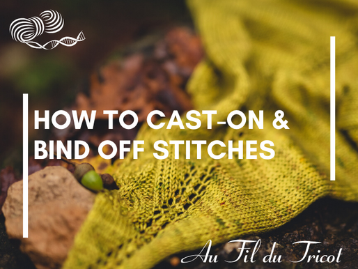 How to Cast-on and Bind Off Stitches