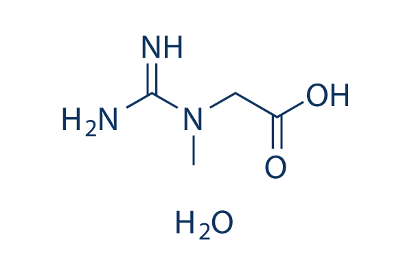 chemical structure of creatine monohydrate