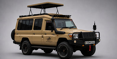 Land cruiser for safari