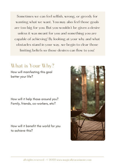 Manifestation Journal for Beginners