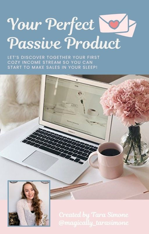 Your Perfect Passive Product Worksheet by Magically Tara Simone to create your first digital product and passive income stream for free in just 10 minutes