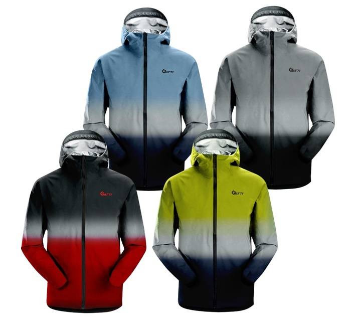 GATTI ZEN HOODY SPORT LIGHT JACKET GRADIENT LONG SLEEVE