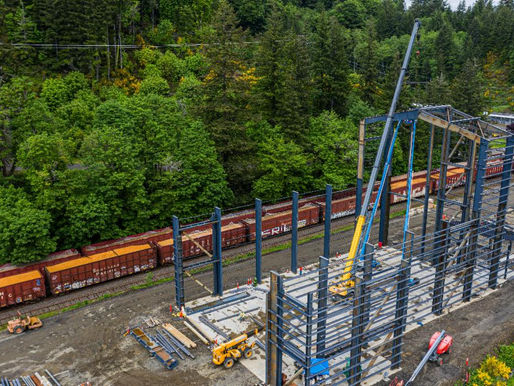 Work Continues On Port of Toledo Work Building