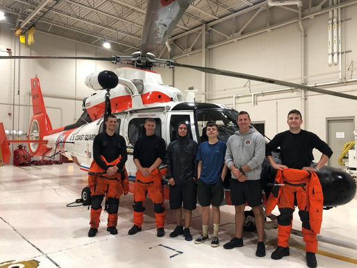 Coast Guard rescues 3 stranded hikers from cliffs in 2 states