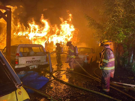 Gleneden Beach Structure Fire