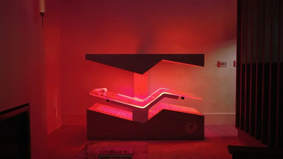 大谷選手が使用する実際のレッドライトセラピーのマシン 引用:Ammortal公式サイト – Ammortal Chamber