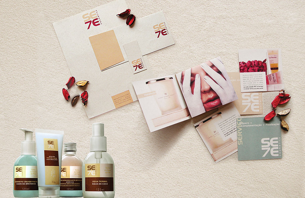 SE7E Cosmectics Visual ID