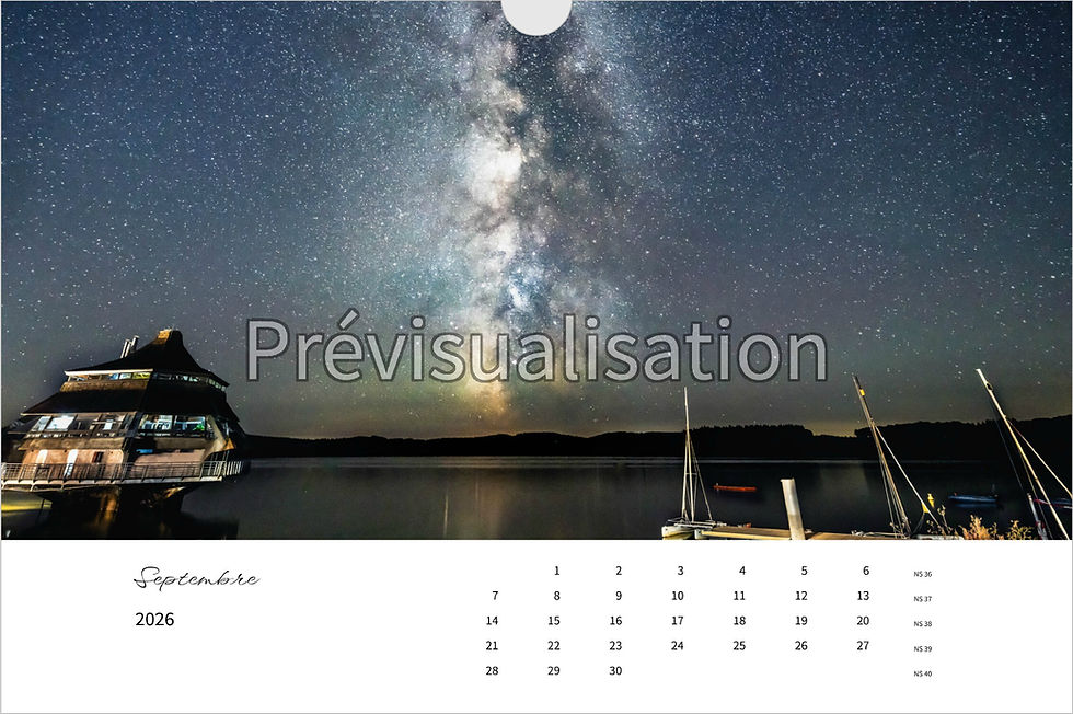 Miniature : Calendrier 2026