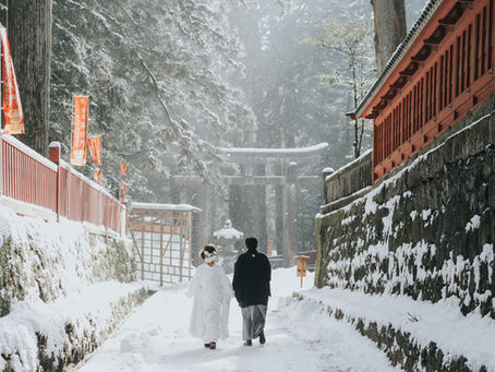 雪の日光東照宮