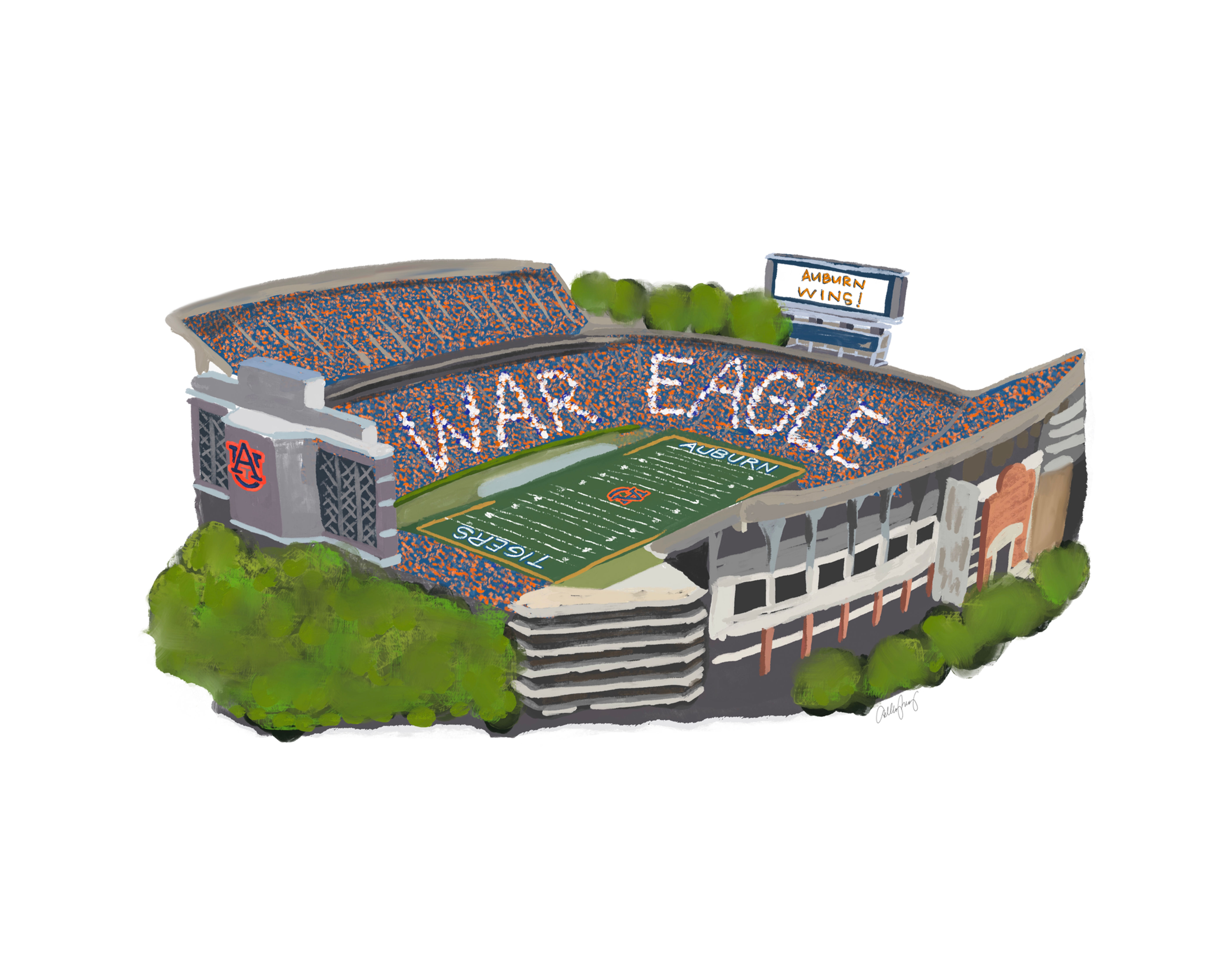 Stadium Print