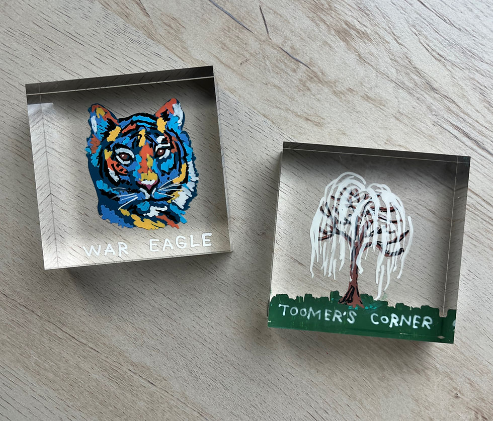 Thumbnail: Custom School / Team Acrylic Block