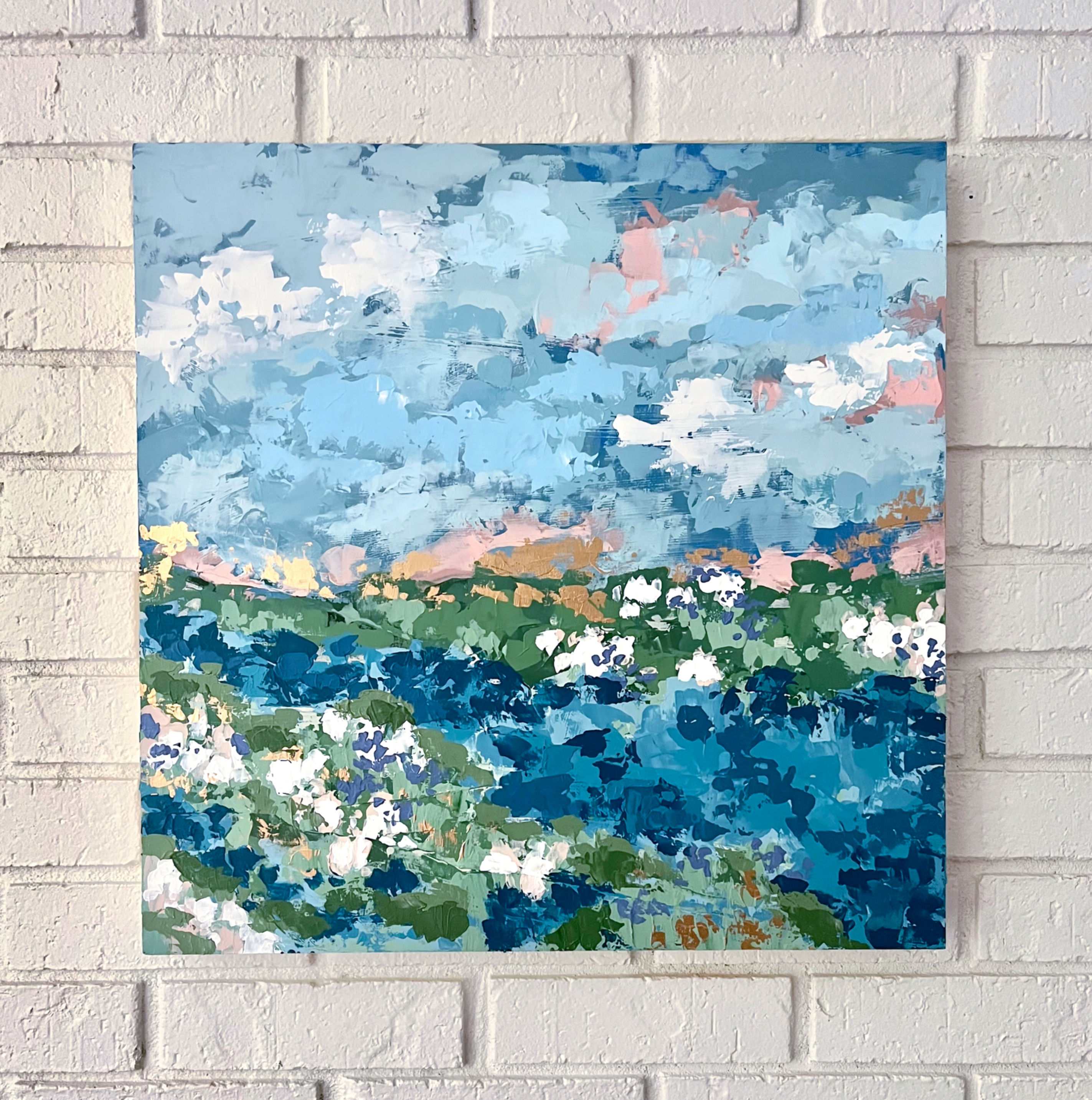 "Long Afternoon" 20 x 20