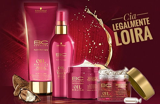 BC Brazilnut Oil - lançamento Schwarzkopf