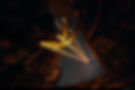 One of the VLT Unit telescopes with its yellow lasers firing up the sky in night.