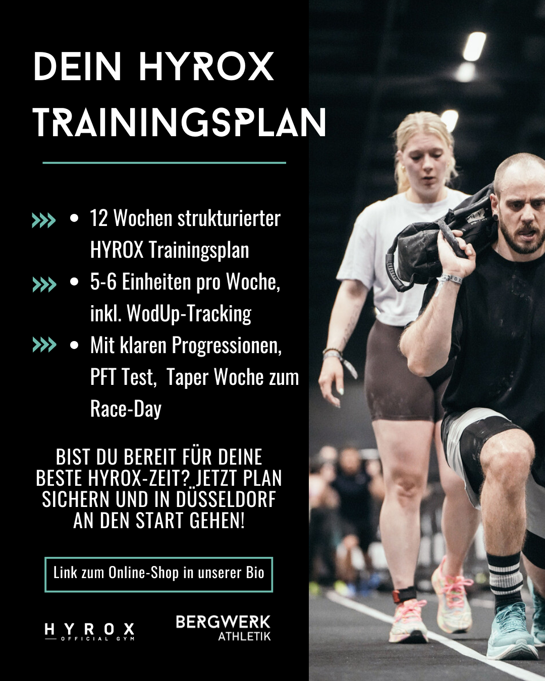 12-Wochen HYROX Trainingsplan