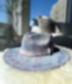 Thumbnail: DENIM WASHED FEDORA
