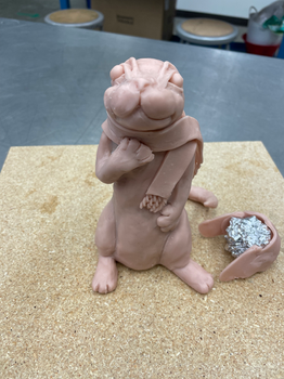 Ferret Maquette Base by Hannah Meseck