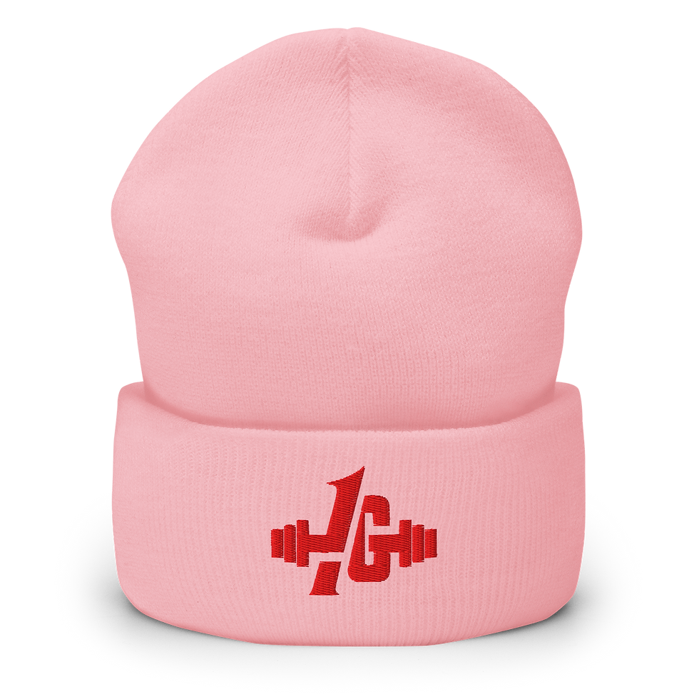 Thumbnail: Red Logo Cuffed Beanie