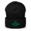 Thumbnail: Green 1G Cuffed Beanie