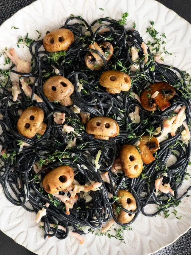 Spooky Halloween Pasta