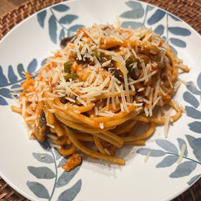 Chicken Spaghetti (Red Sauce)