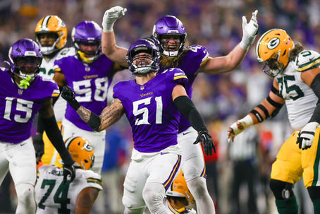 Vikings beat Packers; Lions next Sunday