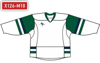 Свитер хоккейный игровой анатомический с вышивкой