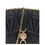 Thumbnail: Versace Black Calf Leather Bos Taurus Shoulder Bag
